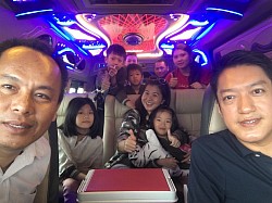 Private van transfer + tour